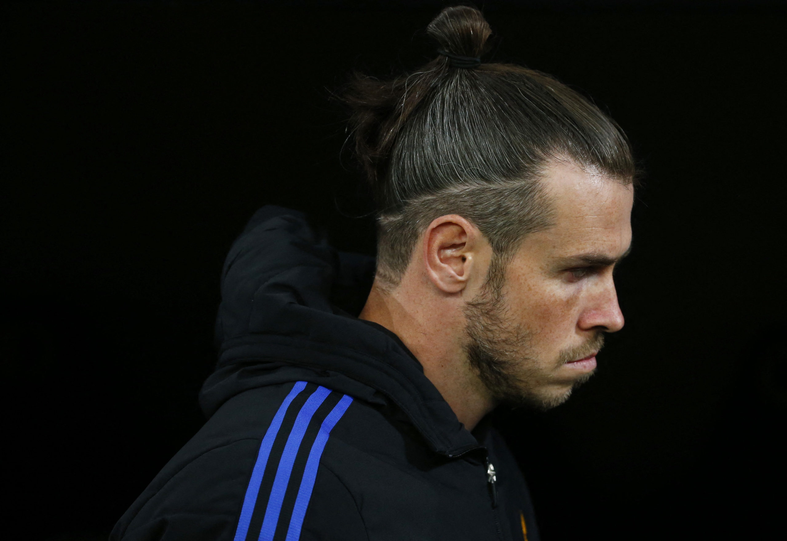  Real Madrid's Gareth Bale before the match 