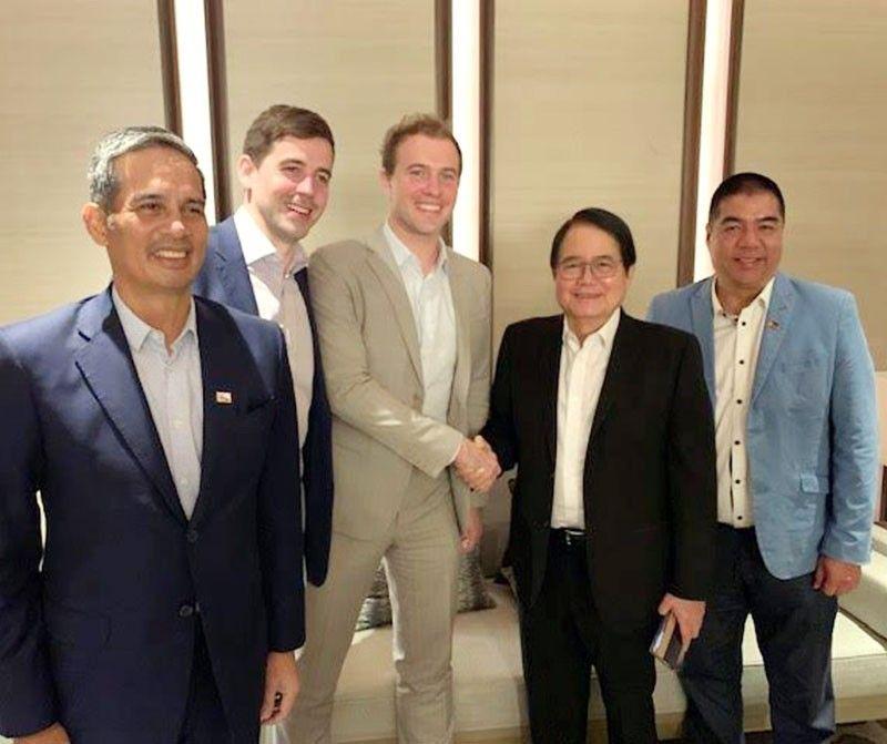  SBP President Al S. Panlilio, EASL co-founders and top officials Henry Kerins and Matt Beyer, PBA Chairman Ricky Vargas, and PBA Commissioner Willie Marcial