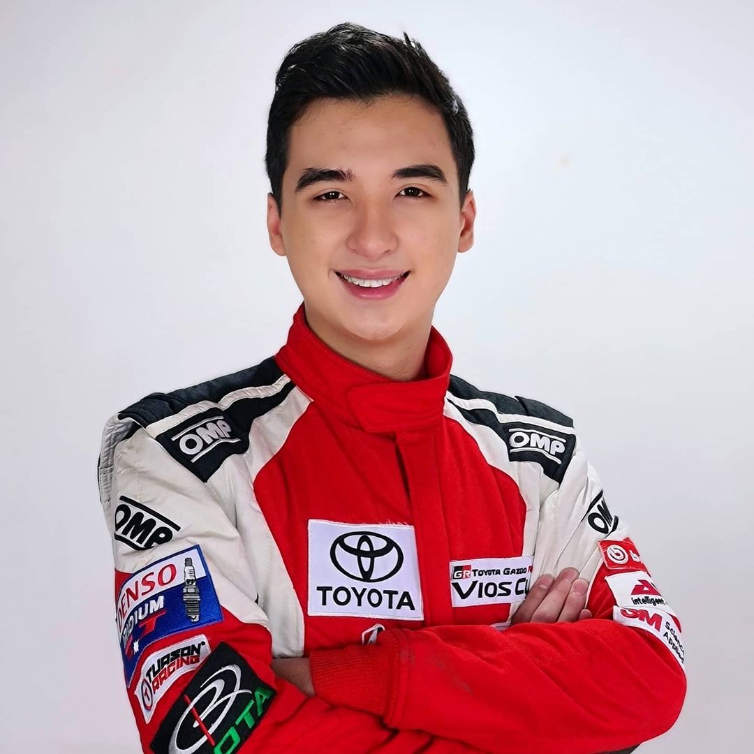 Filipino auto racer Iñigo Anton.