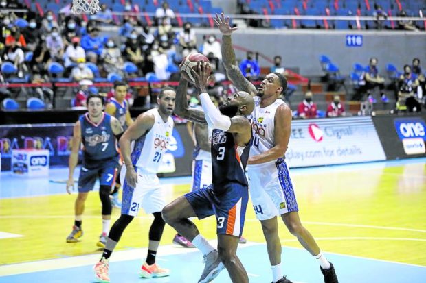 Tony Bishop has been a good fit for Meralco, which is undefeated after two games.