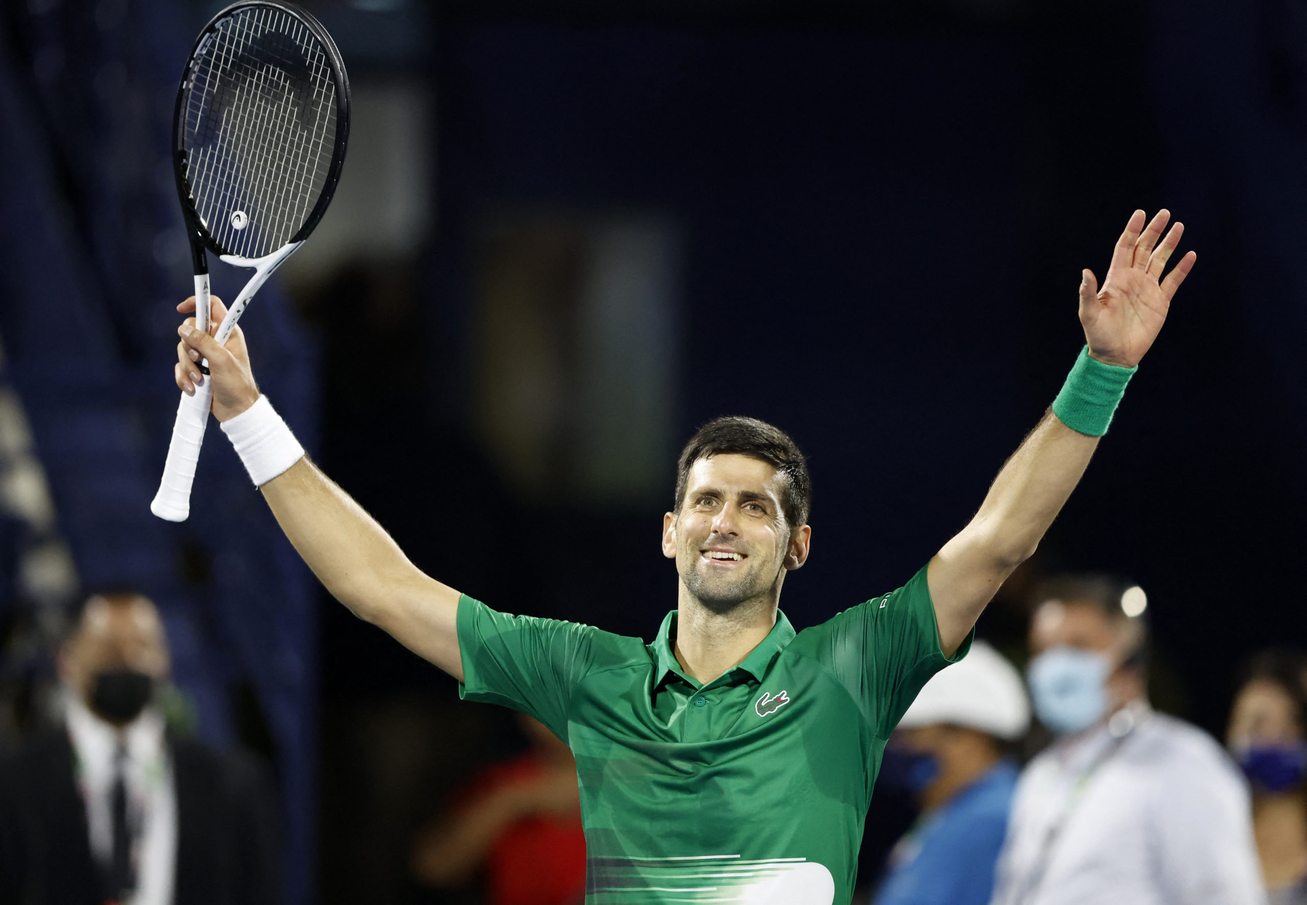 Djokovic kembali beraksi dengan kemenangan di Dubai