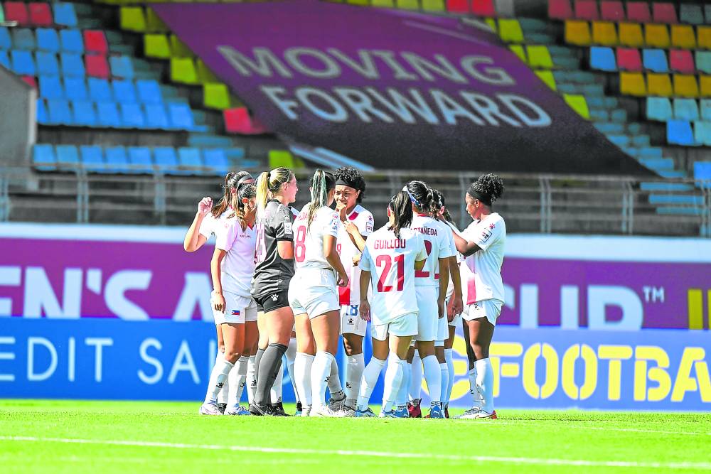 The gritty Philippine side bows out of championship contention in the Asian Football Confederation Women’s Asian Cup with its head held high after making a historic entry to the Fifa World Cup. —PHOTOS courtesy of AFC. COM.