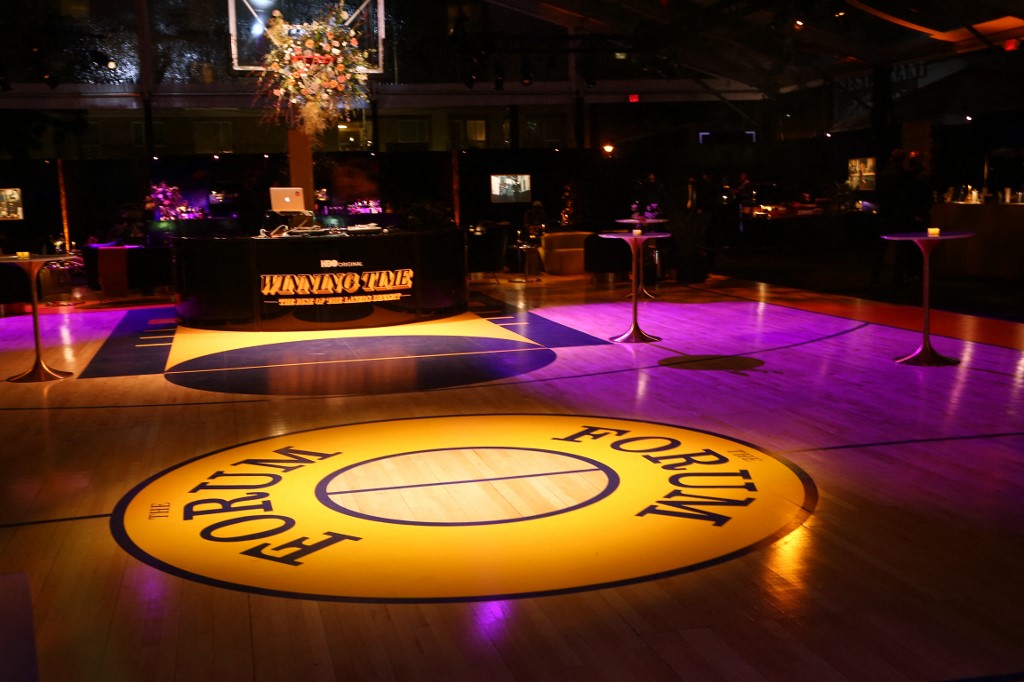 LOS ANGELES, CALIFORNIA - MARCH 02: A general view of the atmosphere during the Premiere Of HBO's "Winning Time: The Rise Of The Lakers Dynasty" - After Party on March 02, 2022 in Los Angeles, California.