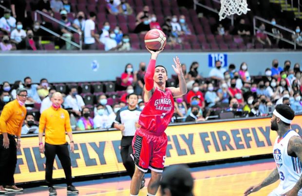 LA Tenorio (photo above): I can’t be too eager in redeeming myself. —PBA IMAGES