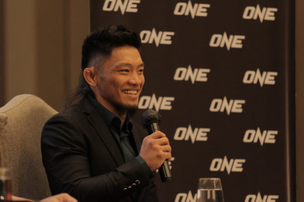 Team Lakay's Lito Adiwang during ONE Championship's Media Day for its 10th anniversary event. 