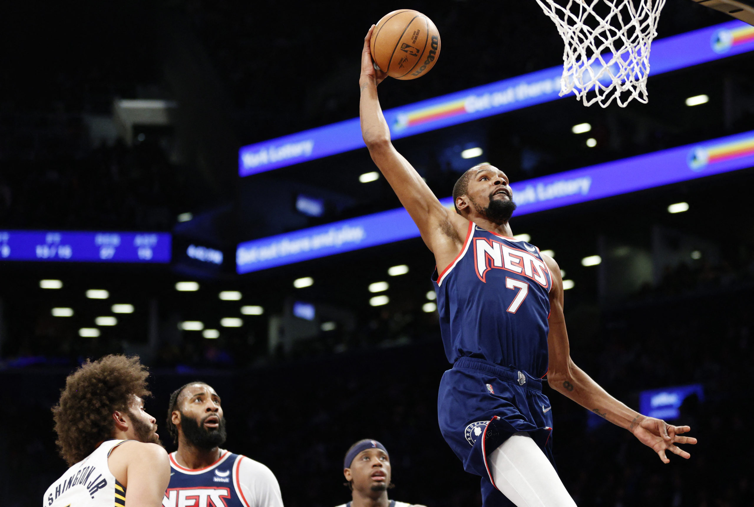 NBA: Durant, Irving memimpin Brooklyn Nets atas Indiana Pacers