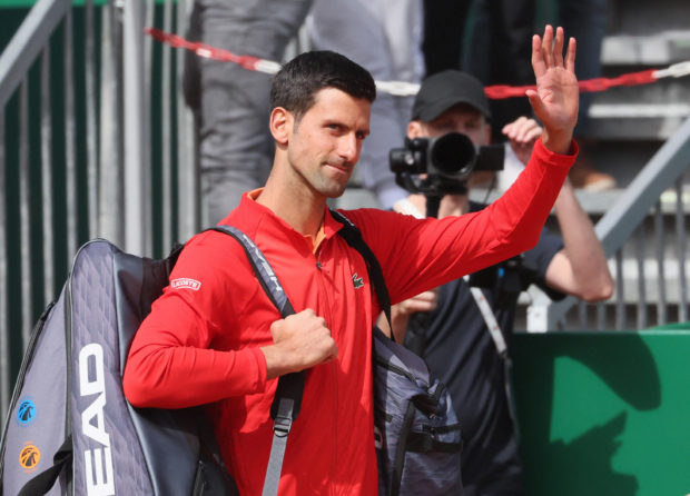 Serbia's Novak Djokovic before his second round match against Spain's Alejandro 