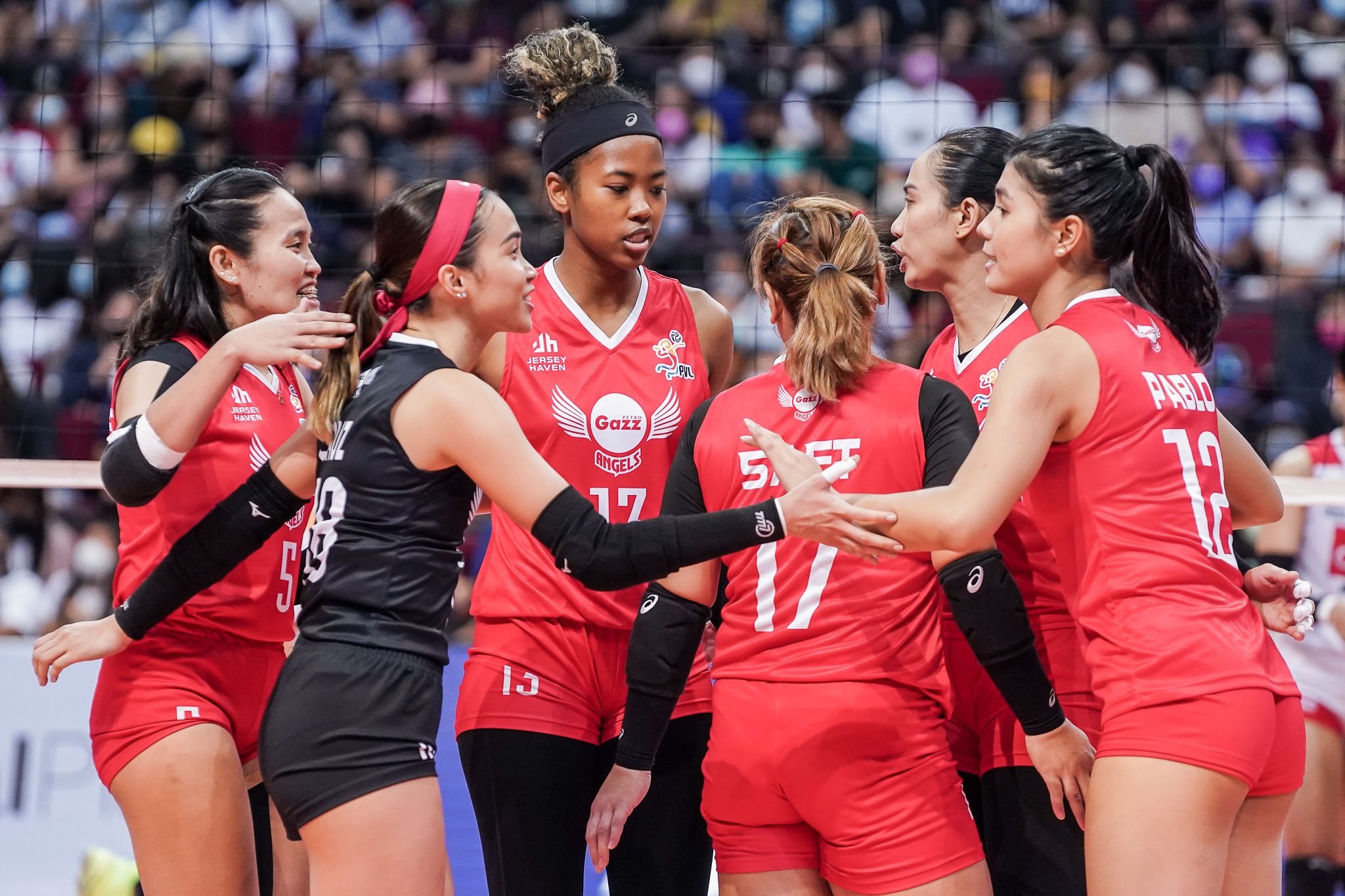 Petro Gazz Angels in the PVL Open Conference semifinals. PVL PHOTO