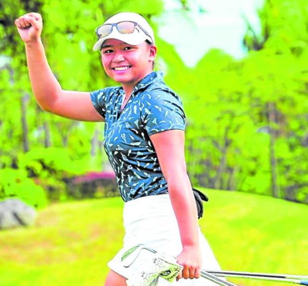Rianne Malixi slides into contention after 68. —INQUIRER FILE PHOTO