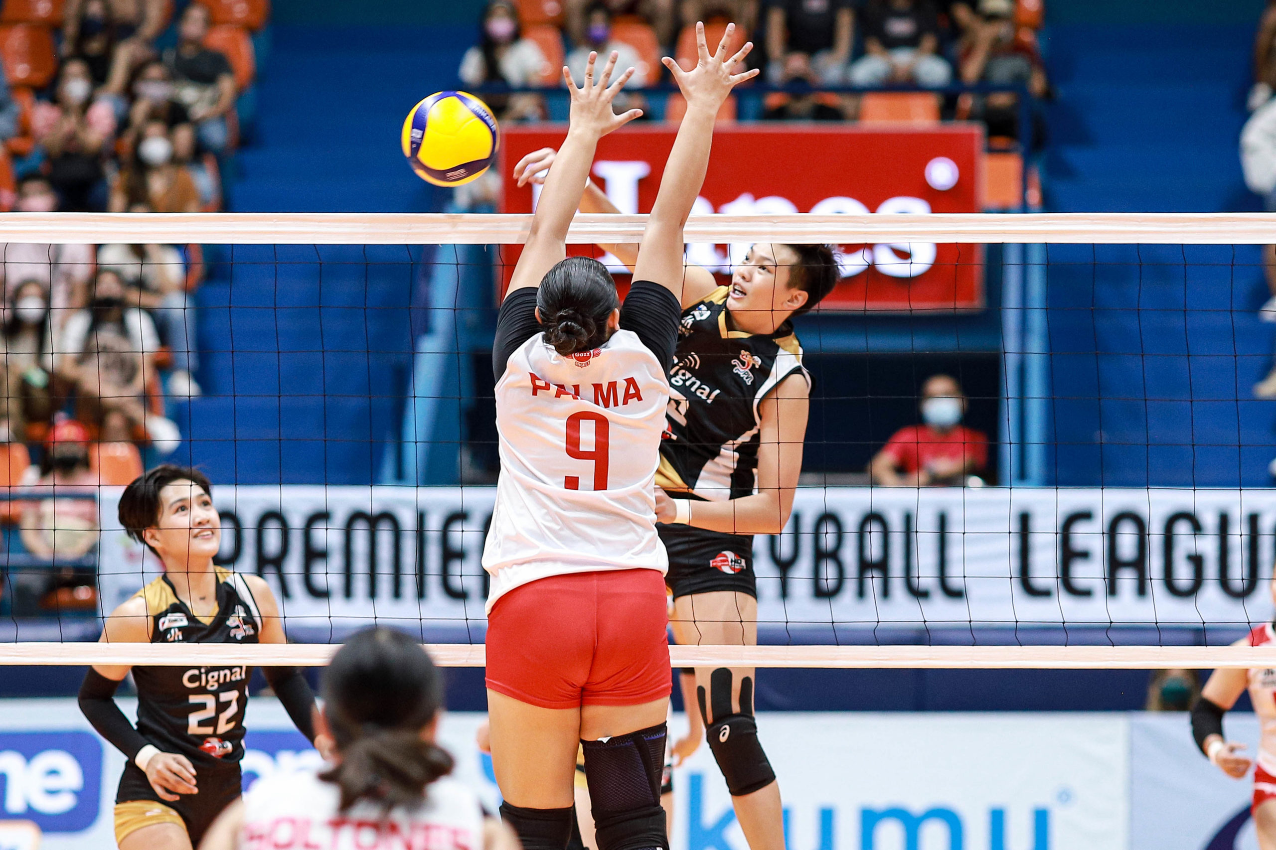 FILE- Semifinals match between Petro Gazz and Cignal. 