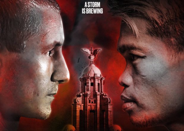 Fight poster for Paul Butler vs Jonas Sultan. PROBELLUM PHOTO