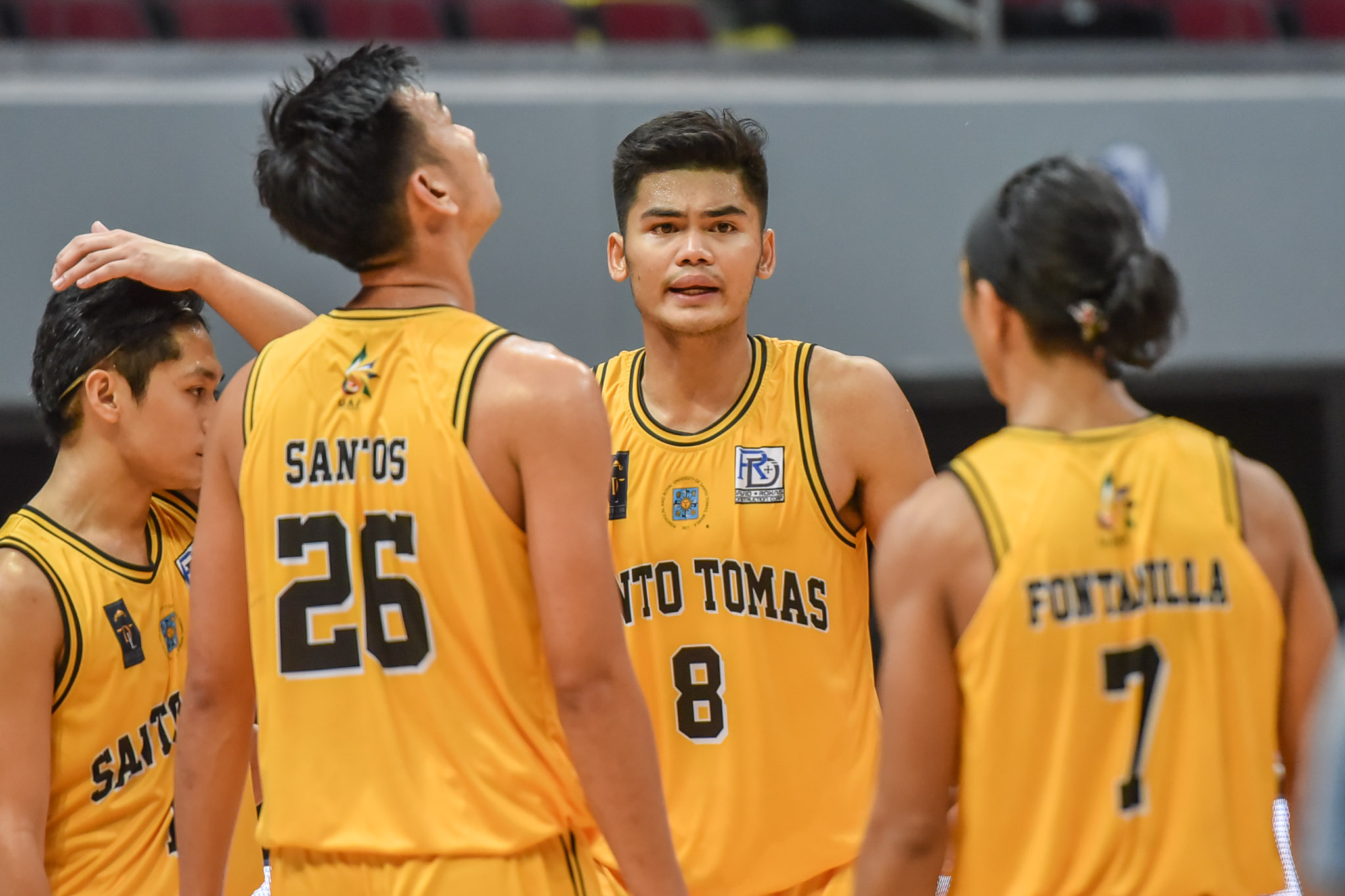 FILE– Sherwin Concepcion and the UST Growling Tigers. UAAP PHOTO