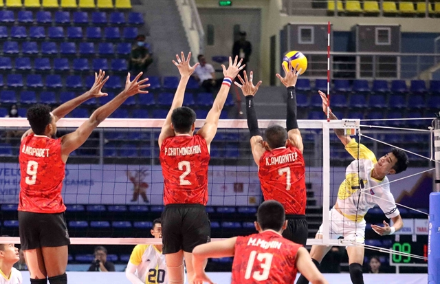 Sea Games Cambodia Wins Historic Mens Volleyball Bronze After Beating Thais Inquirer Sports 