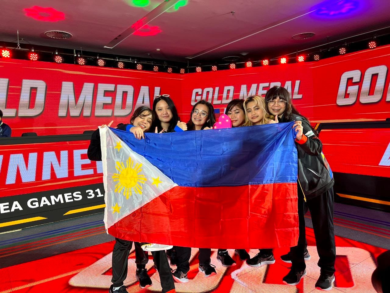 Philippines' Women Wild Rift team wins esports gold. SIBOL PHOTO
