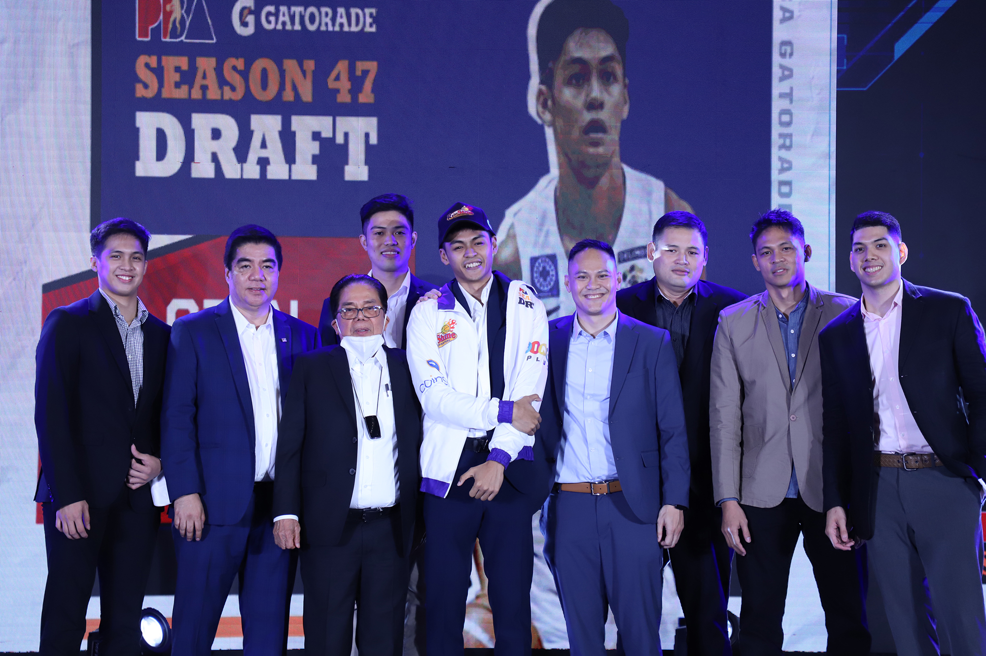 No. 5 overall pick in the PBA Draft Gian Mamuyac. PBA IMAGES