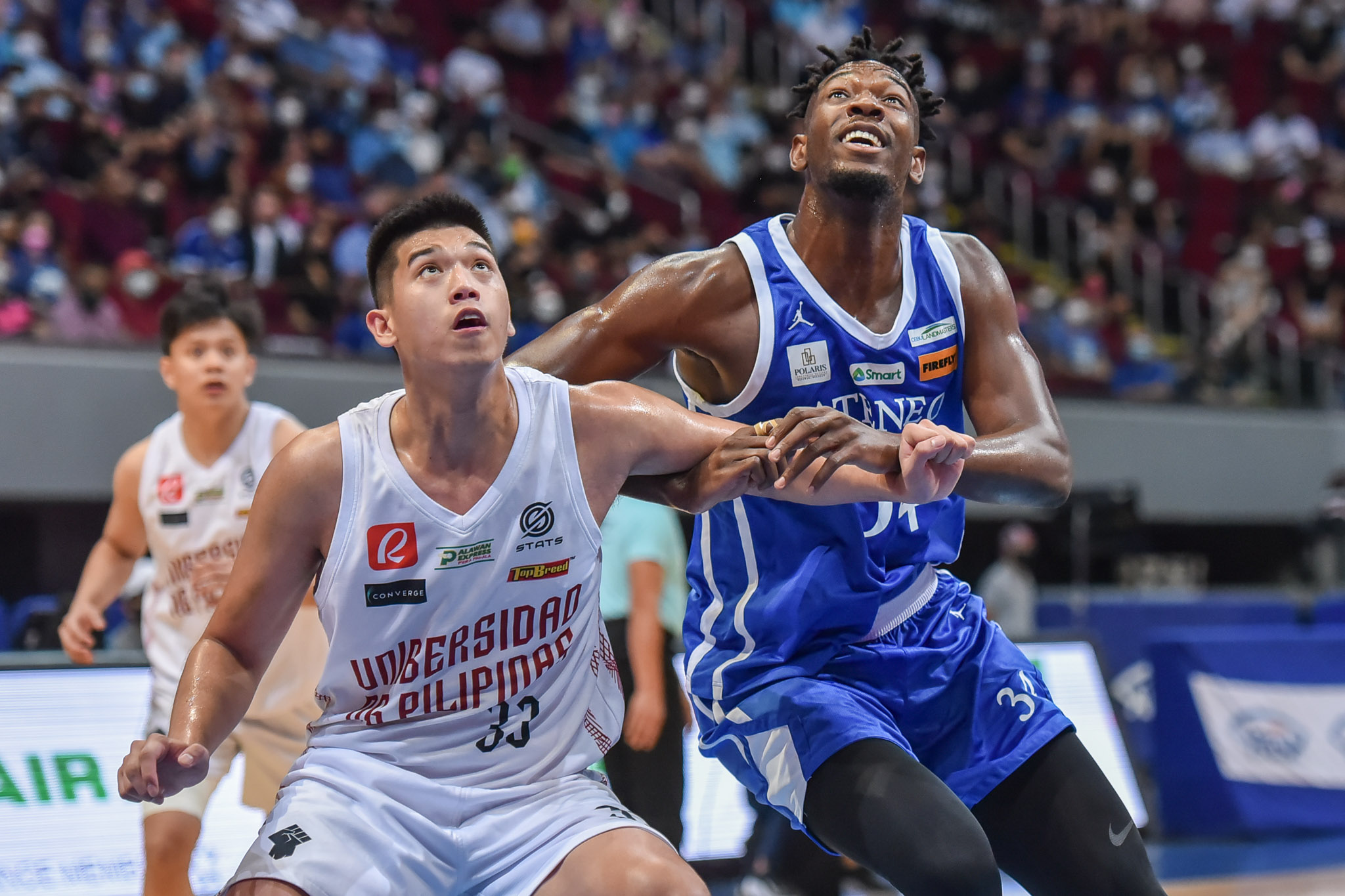 Ateneo vs UP in Game 2 of the UAAP Season 84 men's basketball finals. UAAP PHOTO