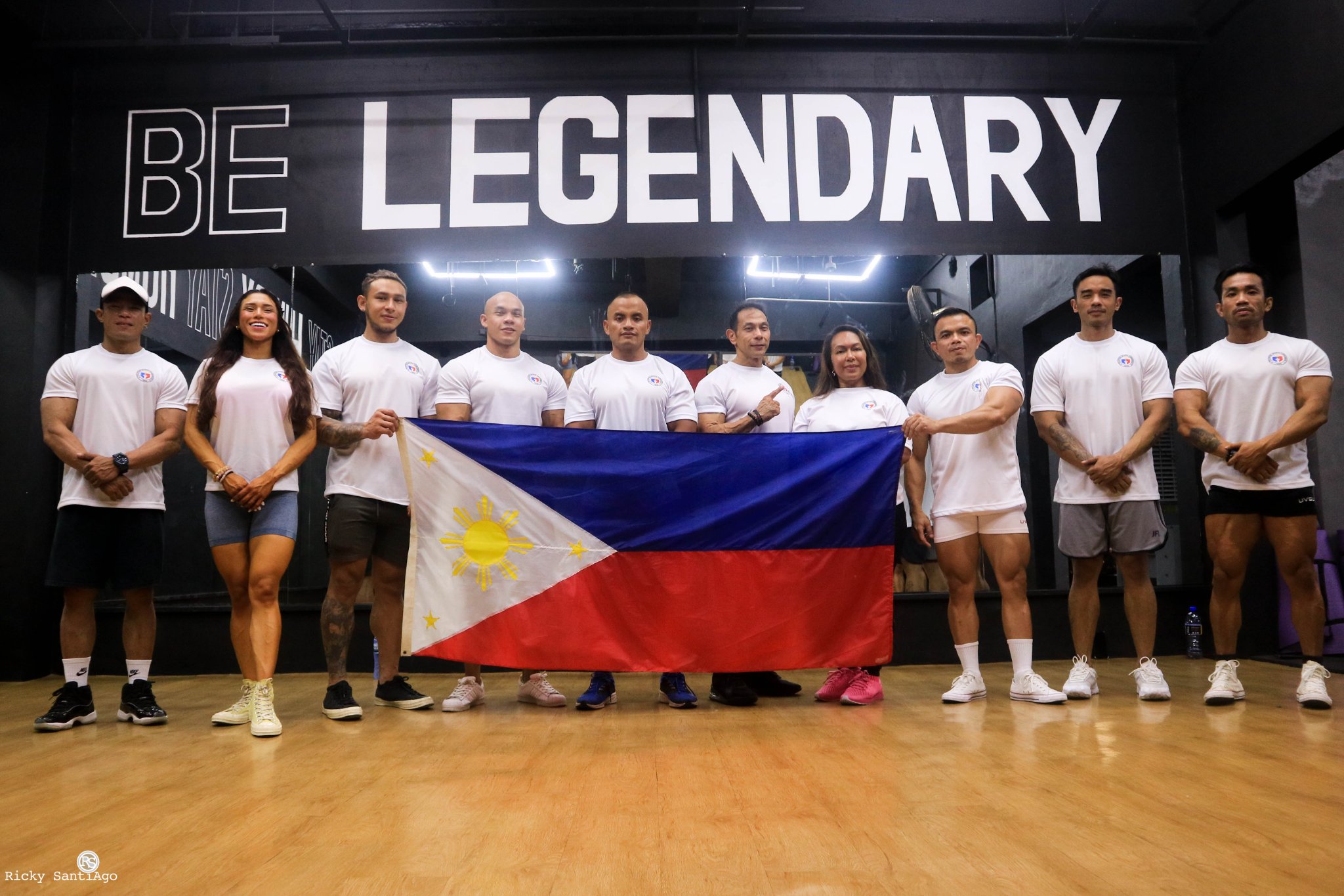 Delegates from the Philippine bodybuilding team which was supposed to compete in the 31st SEA Games. IFBB Philippines Facebook