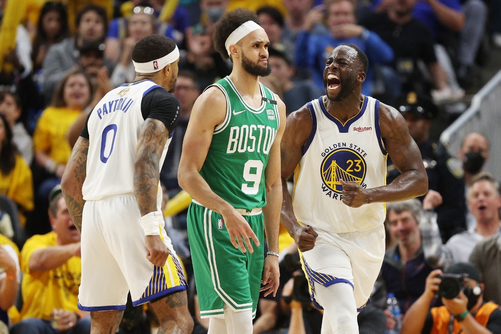 Draymond Green Warriors Celtics NBA Finals