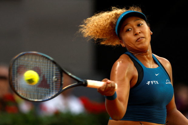 Japan's Naomi Osaka in action during her second round match against Spain's Sara Soribes Tormo REUTERS / Susanna Vera