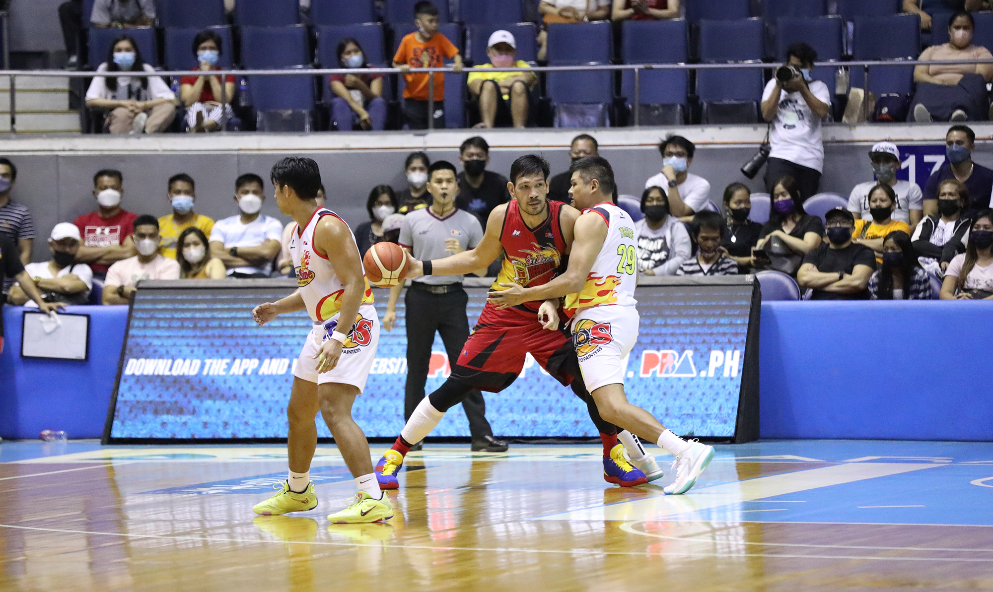 San Miguel's June Mar Fajardo. 