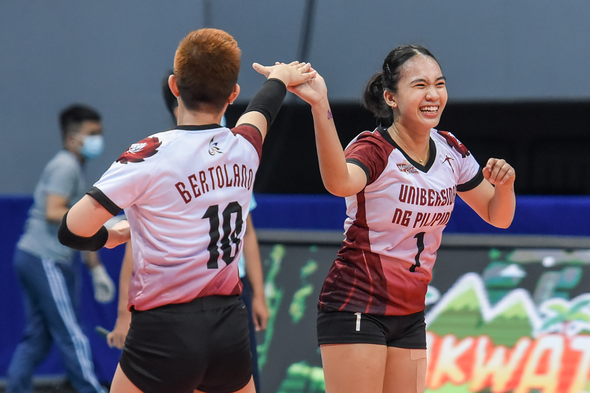 UP Fighting Maroons' Marianne Sotomil in the UAAP Season 84 women's volleyball tournament. UAAP PHOTO