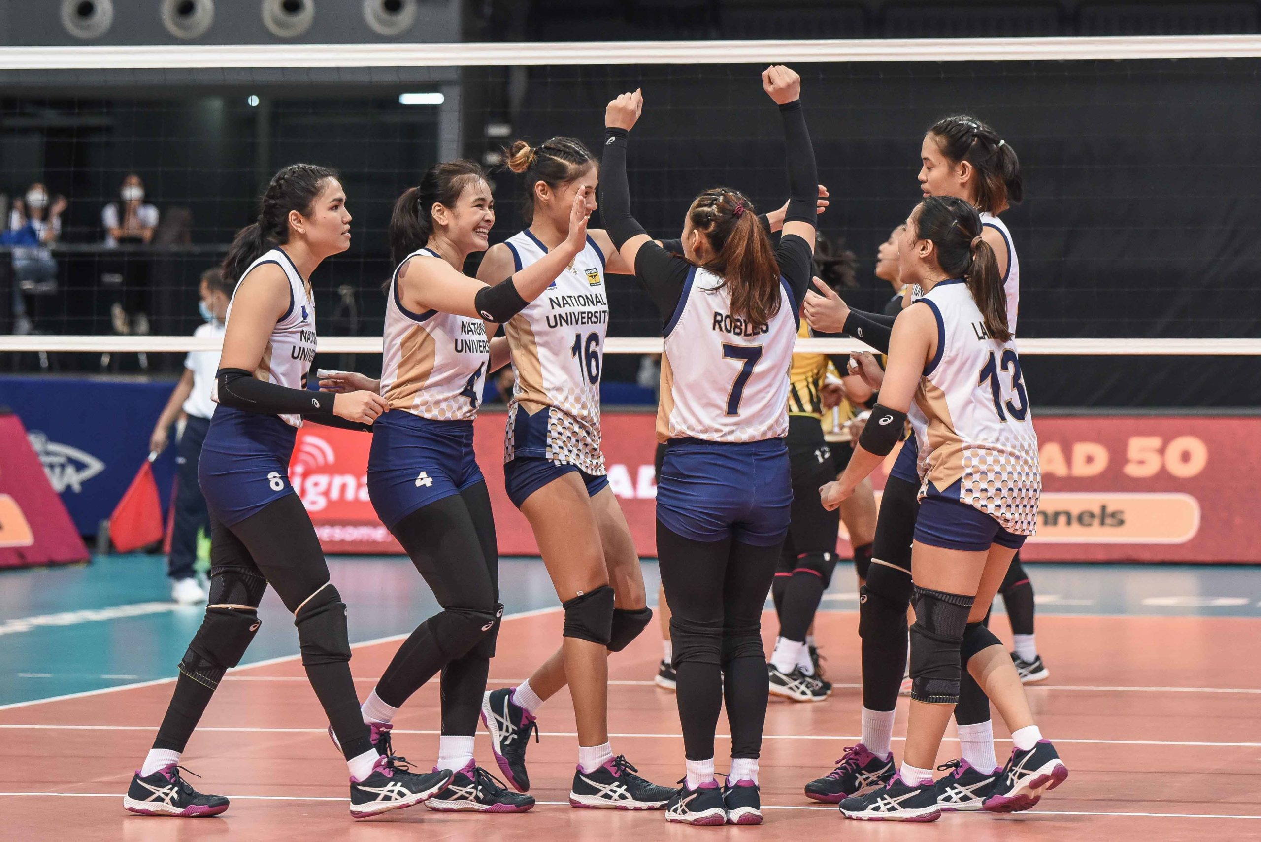 NU Lady Bulldogs are through to the UAAP Season 84 finals. UAAP PHOTO