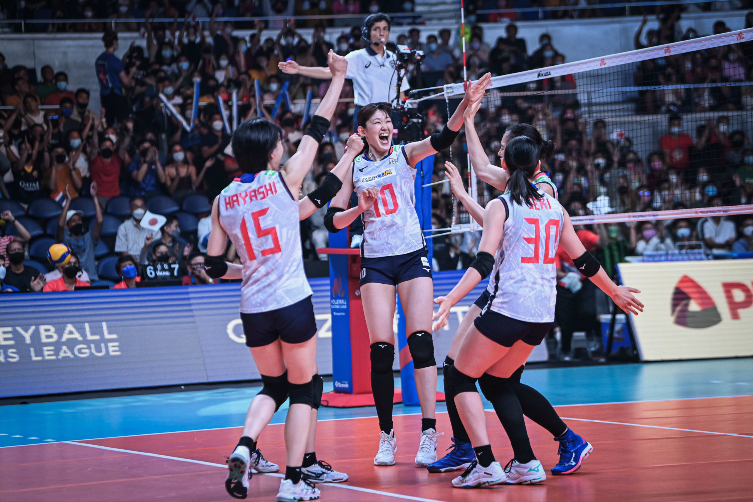 Japan vs China Volleyball Nations League VNL