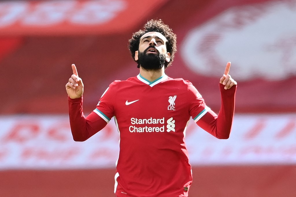 Liverpool's Egyptian midfielder Mohamed Salah 