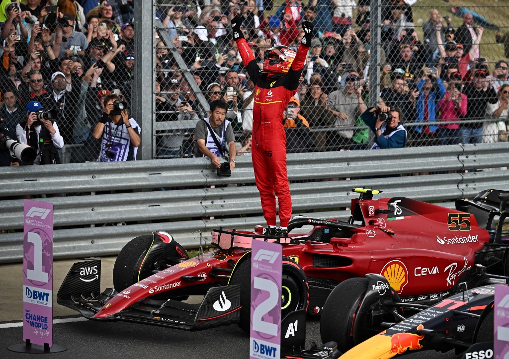 Carlos Sainz Formula One British Grand Prix