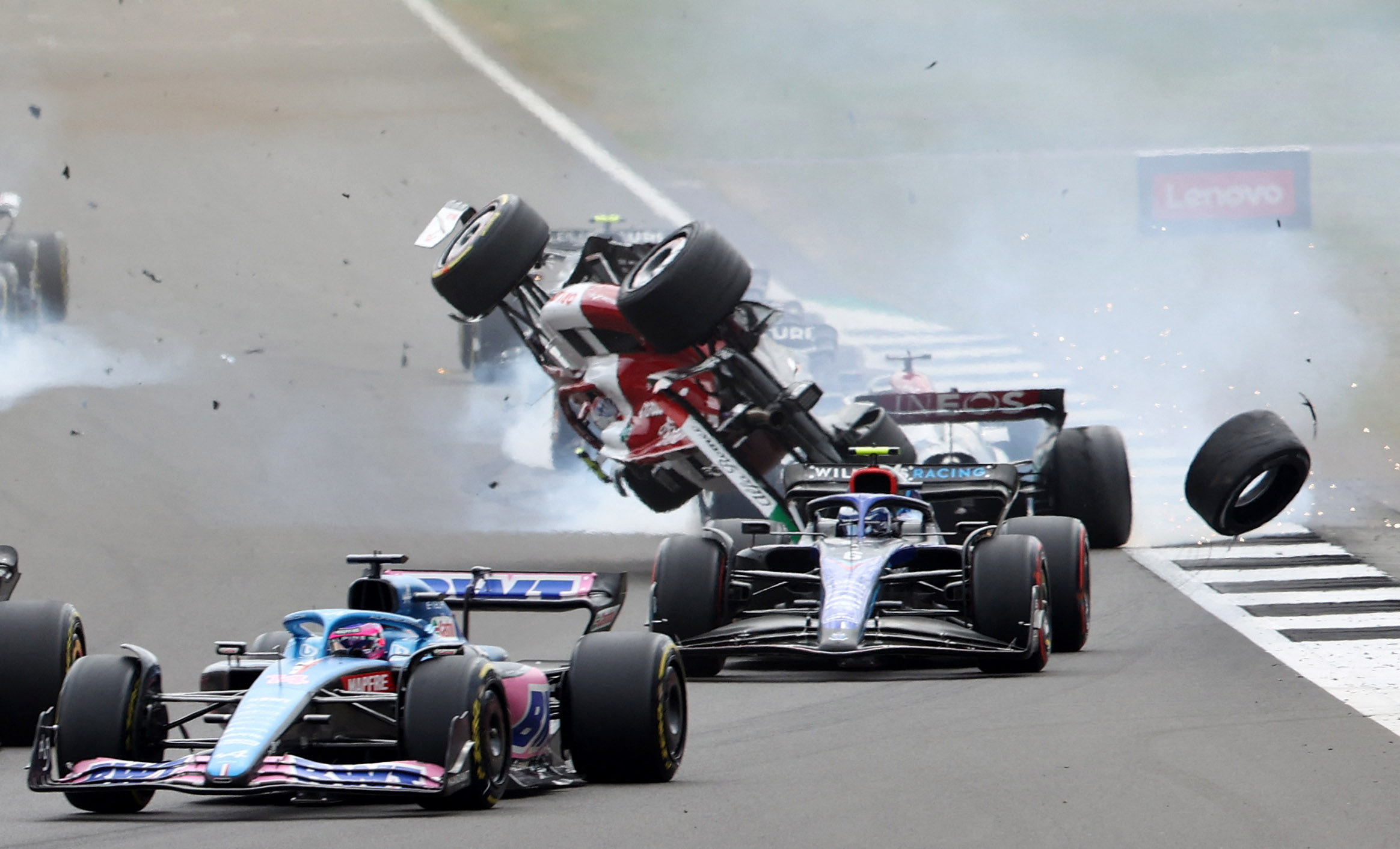 British Grand Prix Guanyu Zhou Formula One