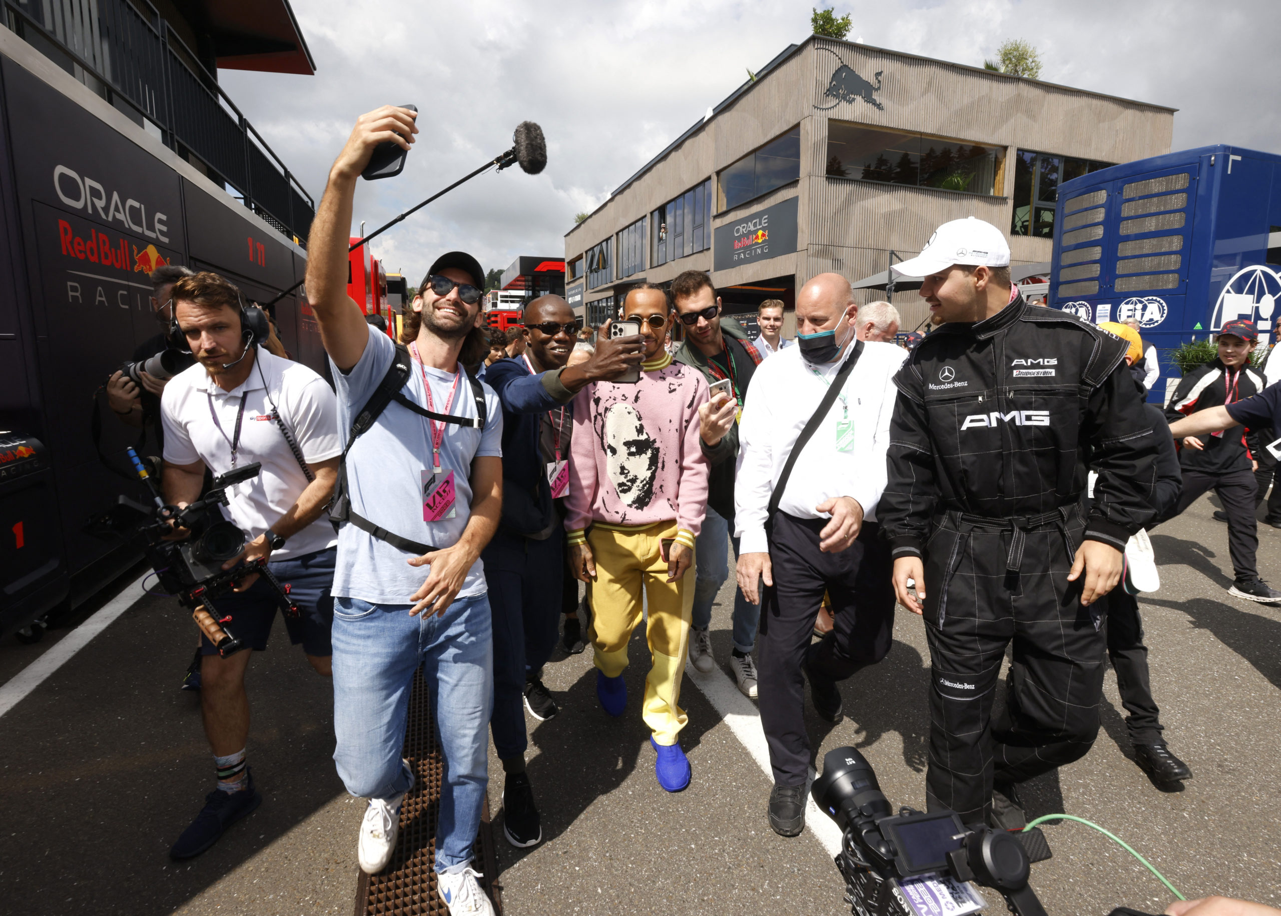 Mercedes' Lewis Hamilton ahead of the Austrian Grand Prix