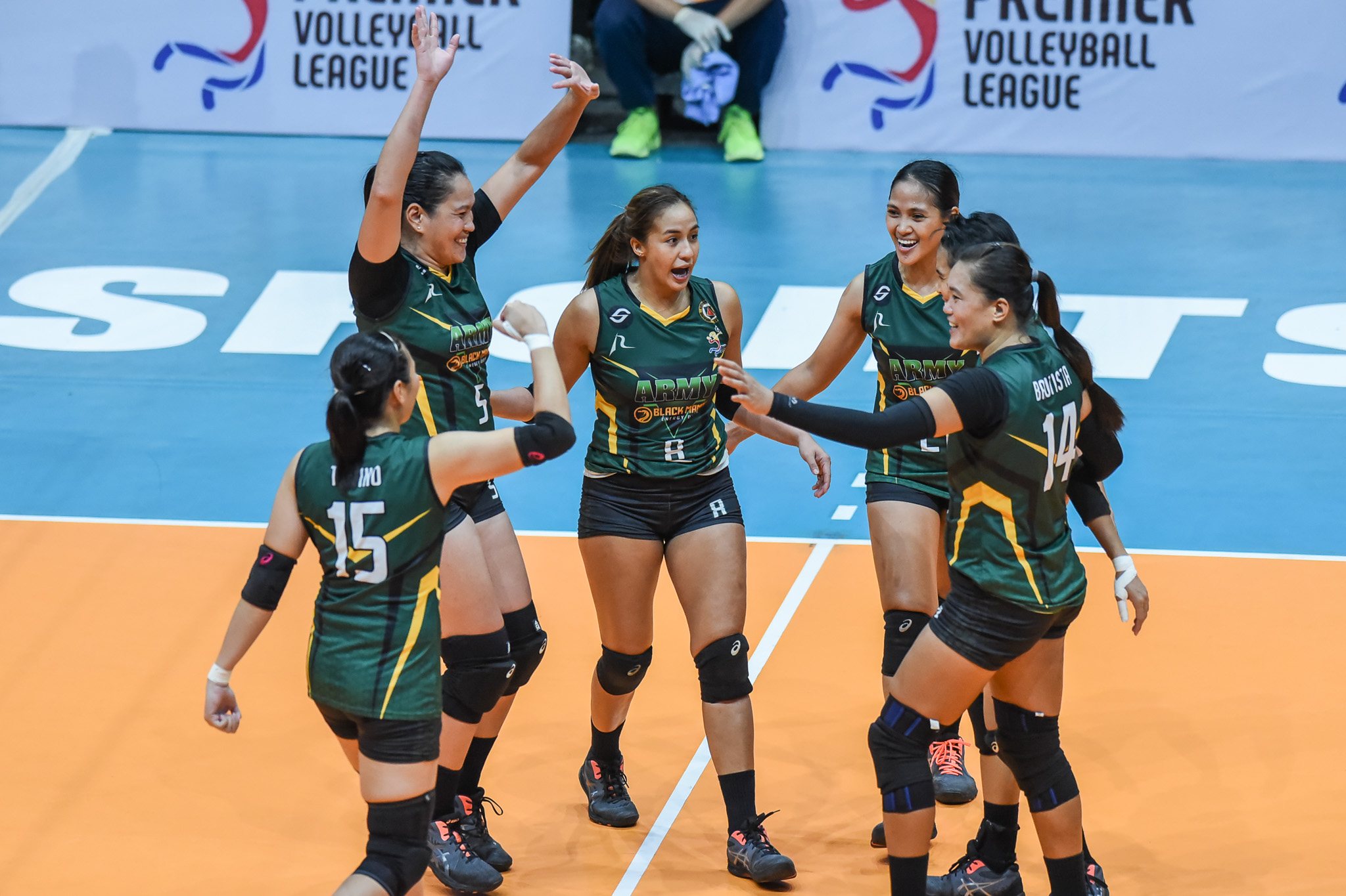 Army Black Mamba Lady Troops in the PVL Invitationals.
