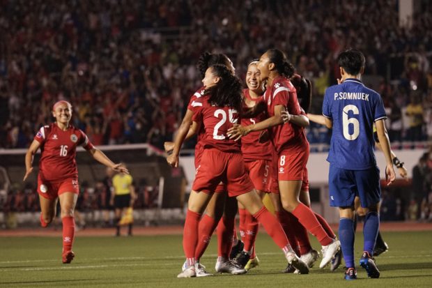 Filipinas dominate Thailand 3-0 to be crowned the AFF Women's champions.