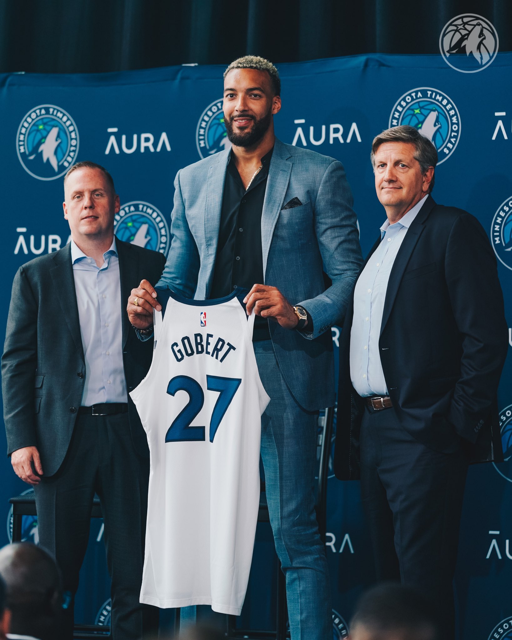 TImberwolves' Rudy Gobert introductory press conference