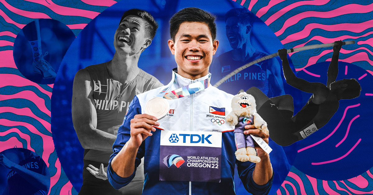 EJ Obiena overcame various challenges to seal his place among the country's greats in Philippine Athletics. 