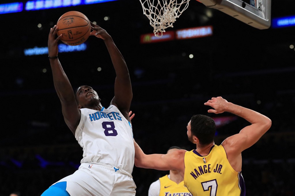 FILE– Johnny O'Bryant III during his stint with Charlotte Hornets.
