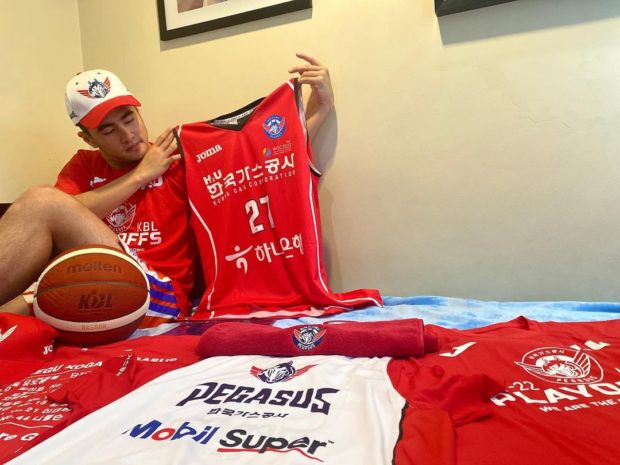 SJ Belangel excited to learn more about Korea's culture through basketball