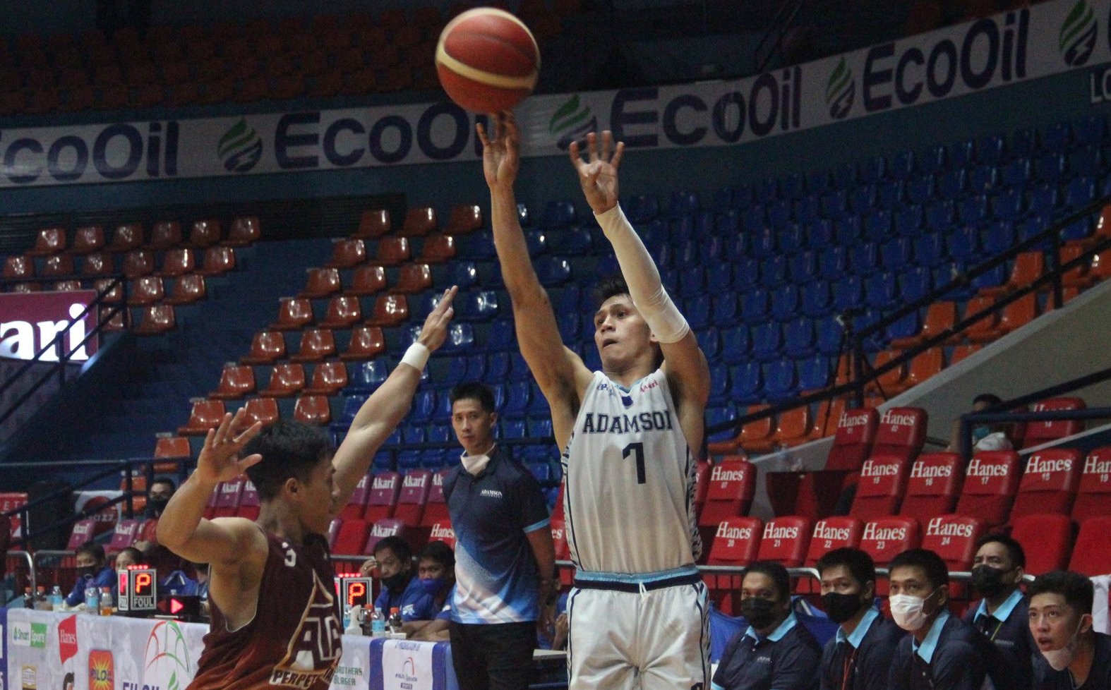 Adamson's Jerom Lastimosa lifts the Falcons anew.