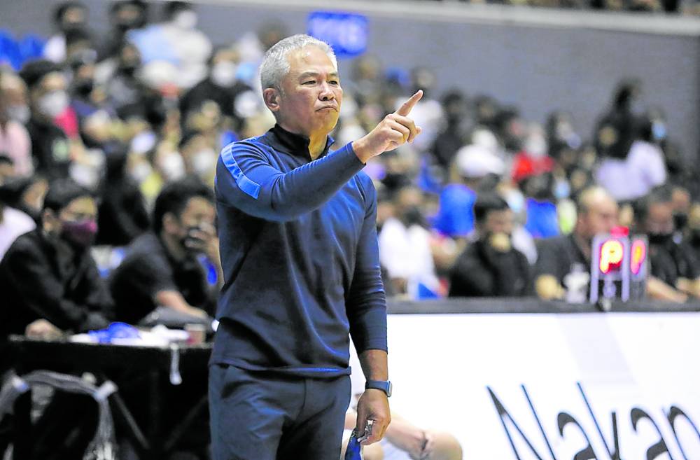 Chot Reyes will miss two Finals games for TNT. —PBA IMAGES