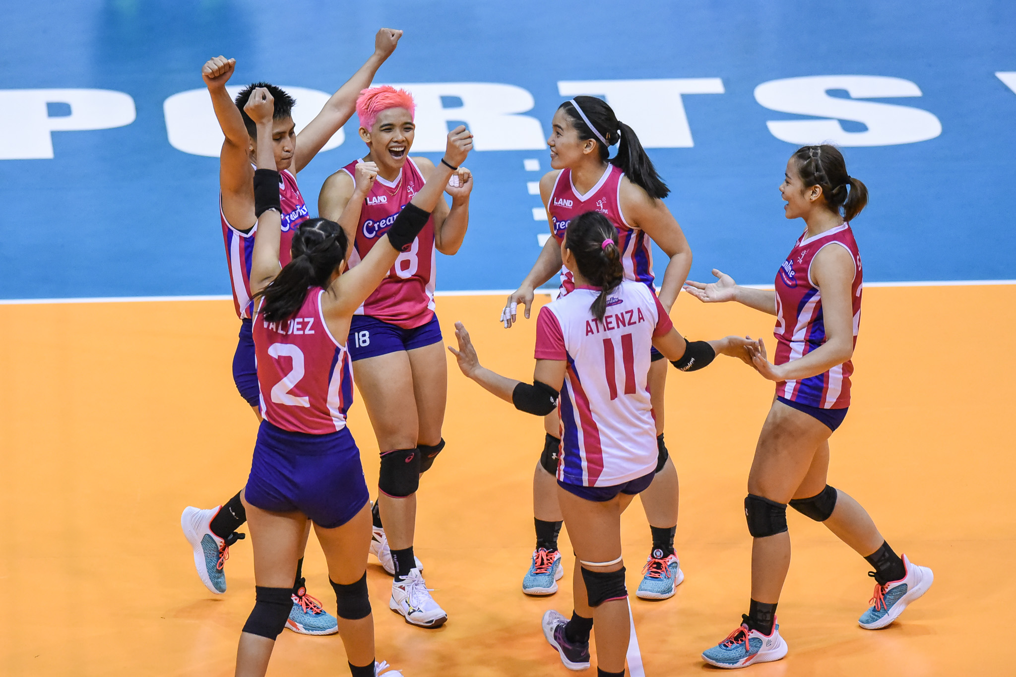 Tots Carlos leads Creamline anew in the PVL Invitationals semifinals.