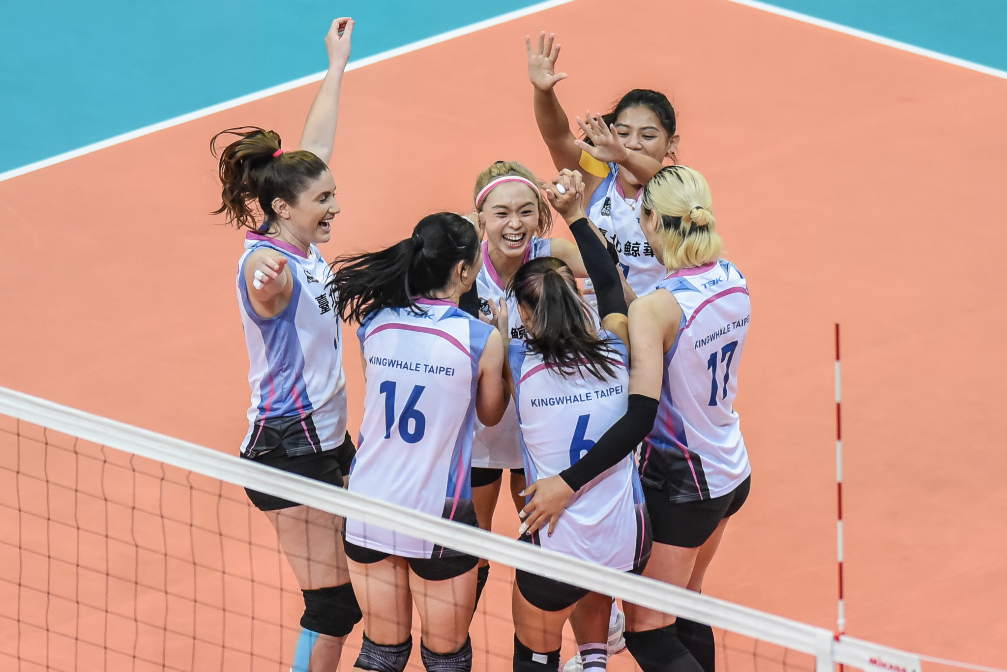 Taiwan-based KingWhale squad in the PVL Invitationals. 