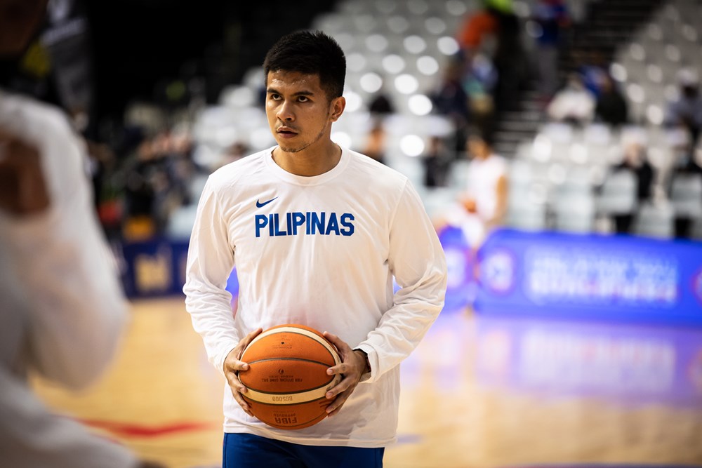 Kiefer Ravena de Gilas Pilipinas.  –BALONCESTO FIBA