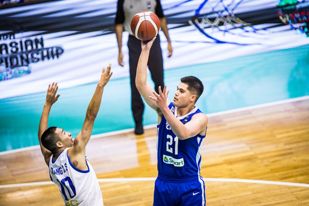 Mason Amos with another big game for Gilas Pilipinas Youth in the Fiba U18 Asian Championship.