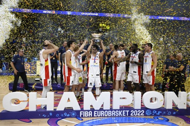 Youthful Spain streak away from France to win Eurobasket | Inquirer Sports