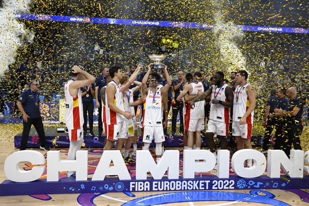 Spain Fiba Eurobasket champion