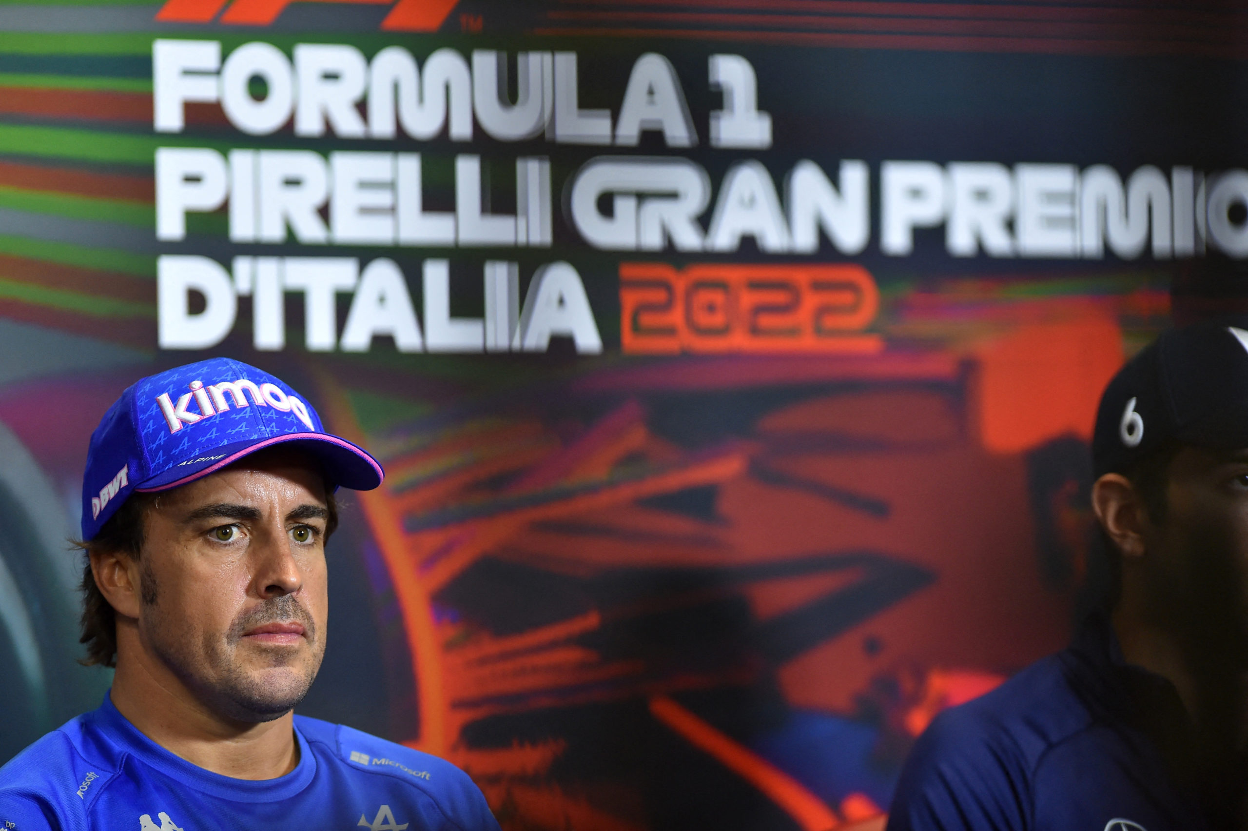 Formula One F1 - Italian Grand Prix - Autodromo Nazionale Monza, Monza, Italy - September 8, 2022 Alpine's Fernando Alonso during the press conference ahead of the Grand Prix 