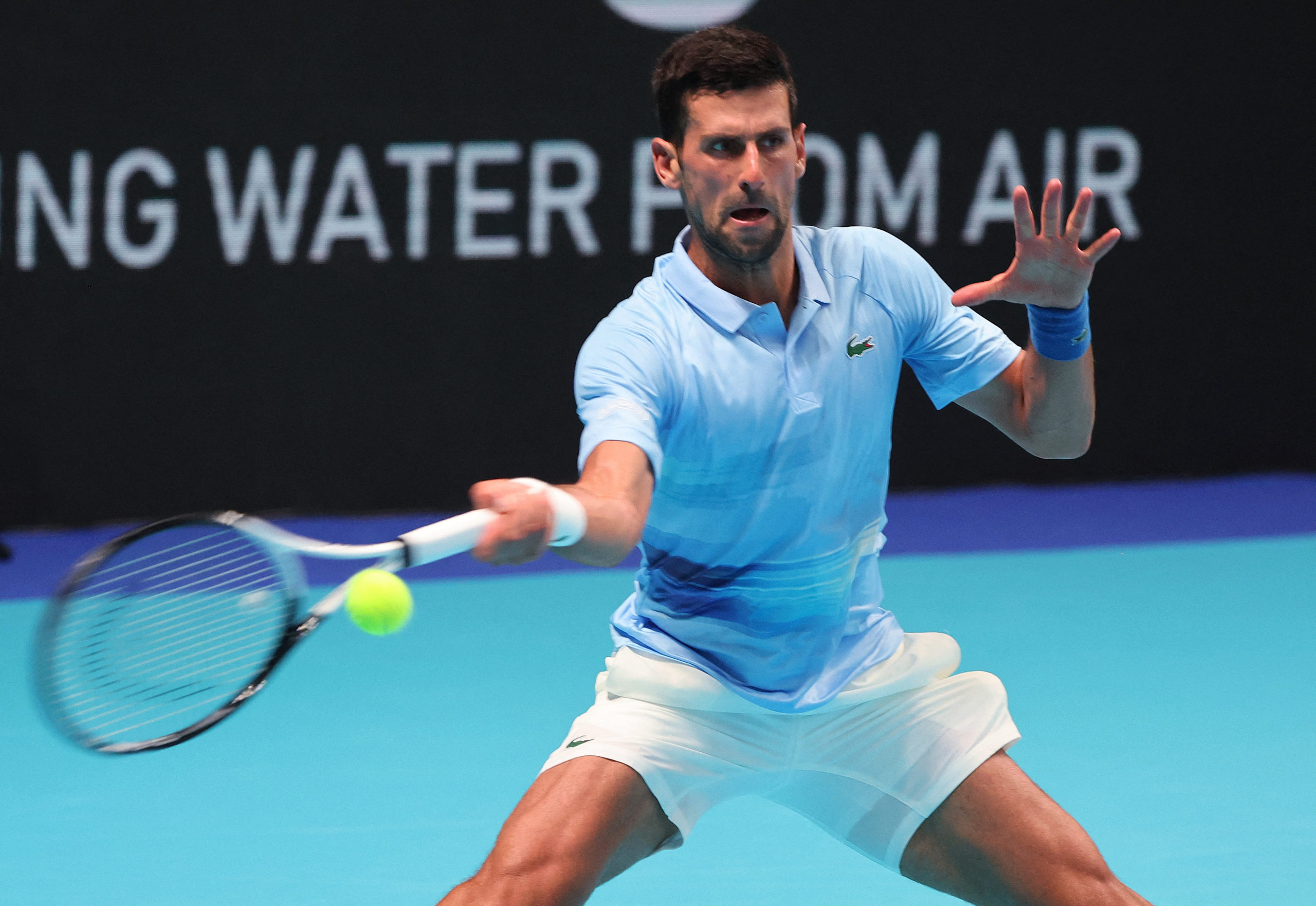 Novak Djokovic makes winning return to ATP action in Tel Aviv