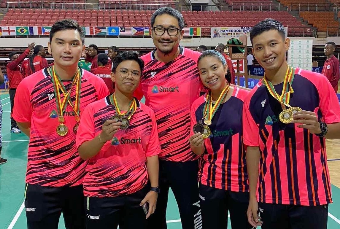 PH badminton bets win two golds, two bronzes in Cameroon tilt