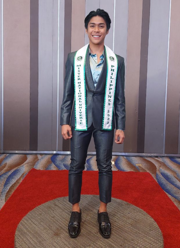 Mister National Universe Philippines Michael Ver Comaling (Photo by Armin P. Adina) 