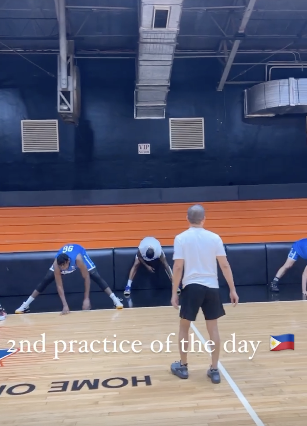 Regular Monday Gilas practices are back.